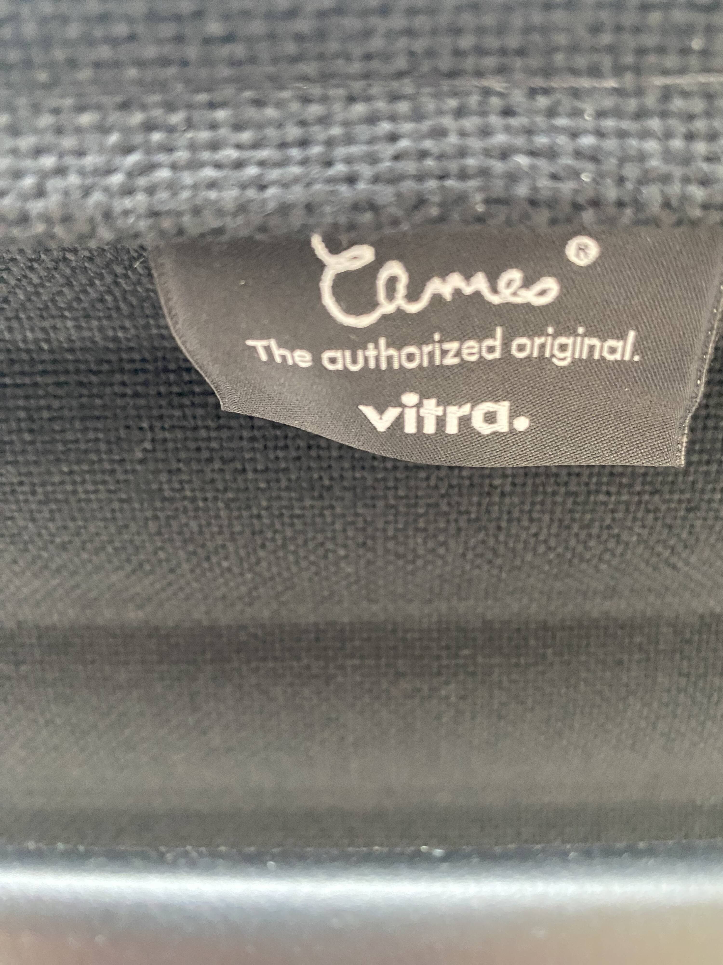 2 Charles Eames EA118 armchairs