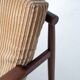 Danish lounge chair in teak and corduroy, 1960s
