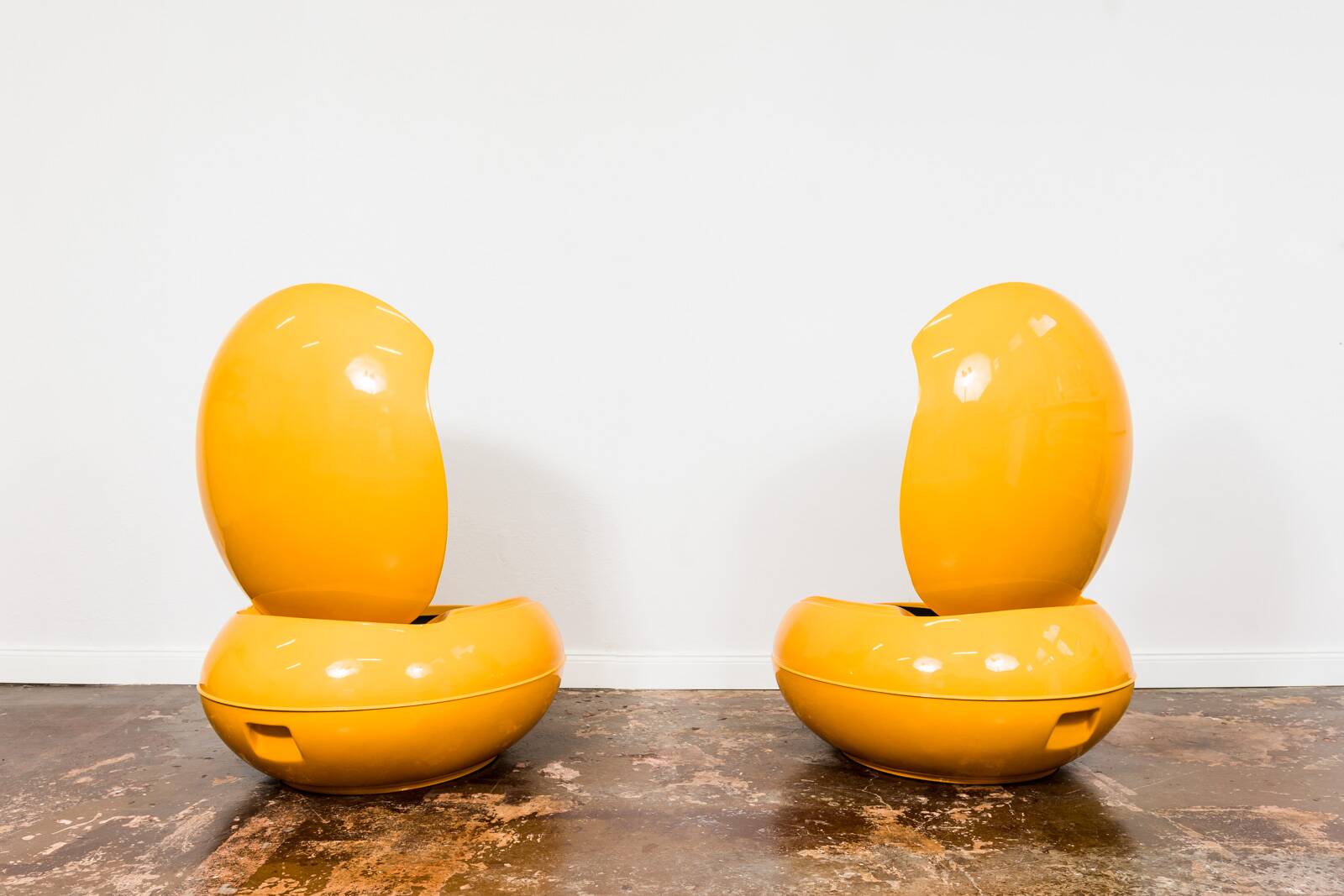 Chaises œuf de jardin par Peter Ghyczy, 1968, ensemble de 2
