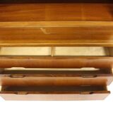 Scandinavian mahogany bookcase, Förenade Möbelfabrikerna, Linköping, Sweden, 1960