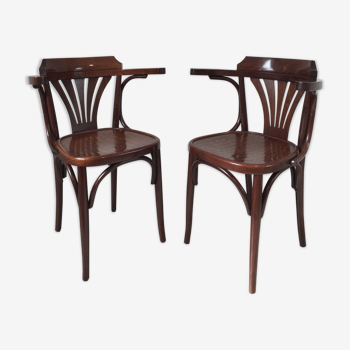 Paire de chaises bistrot