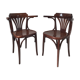 Paire de chaises bistrot
