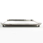 Art Deco tray, silver-plated brass, Norblin, Poland, 1930s