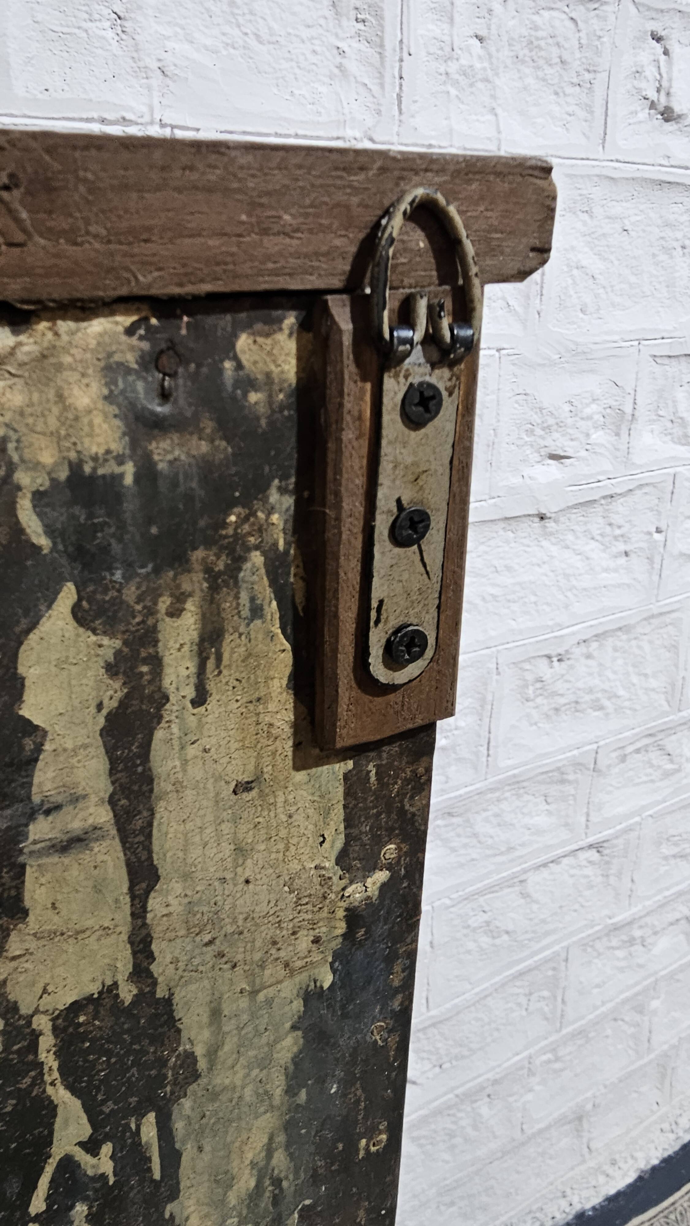 Pink showcase in Burmese teak