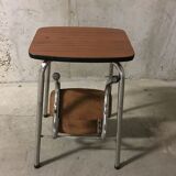 Stool foot step in 70s formica