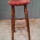 Tabouret haut en chêne