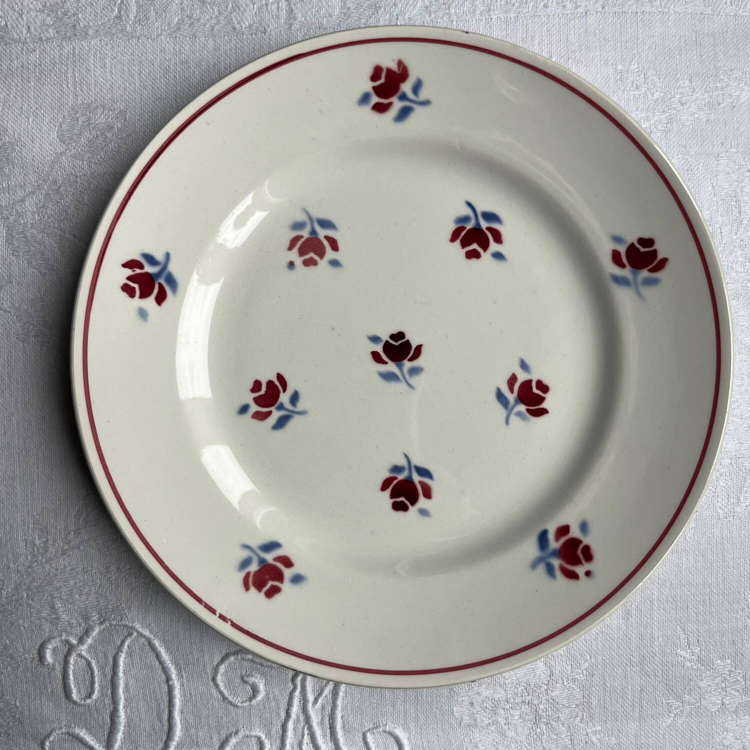 Saint Amand dessert plates