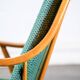 Vintage fan back armchair