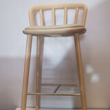 Nym massive ash tree stool Ha 650 - Pedrali