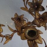 Applied Napoleon III bronze Golden Flower
