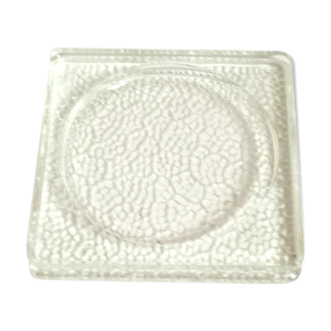 Vide poche pavé de verre