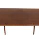 Scandinavian mahogany dining table, Sweden, 1950s