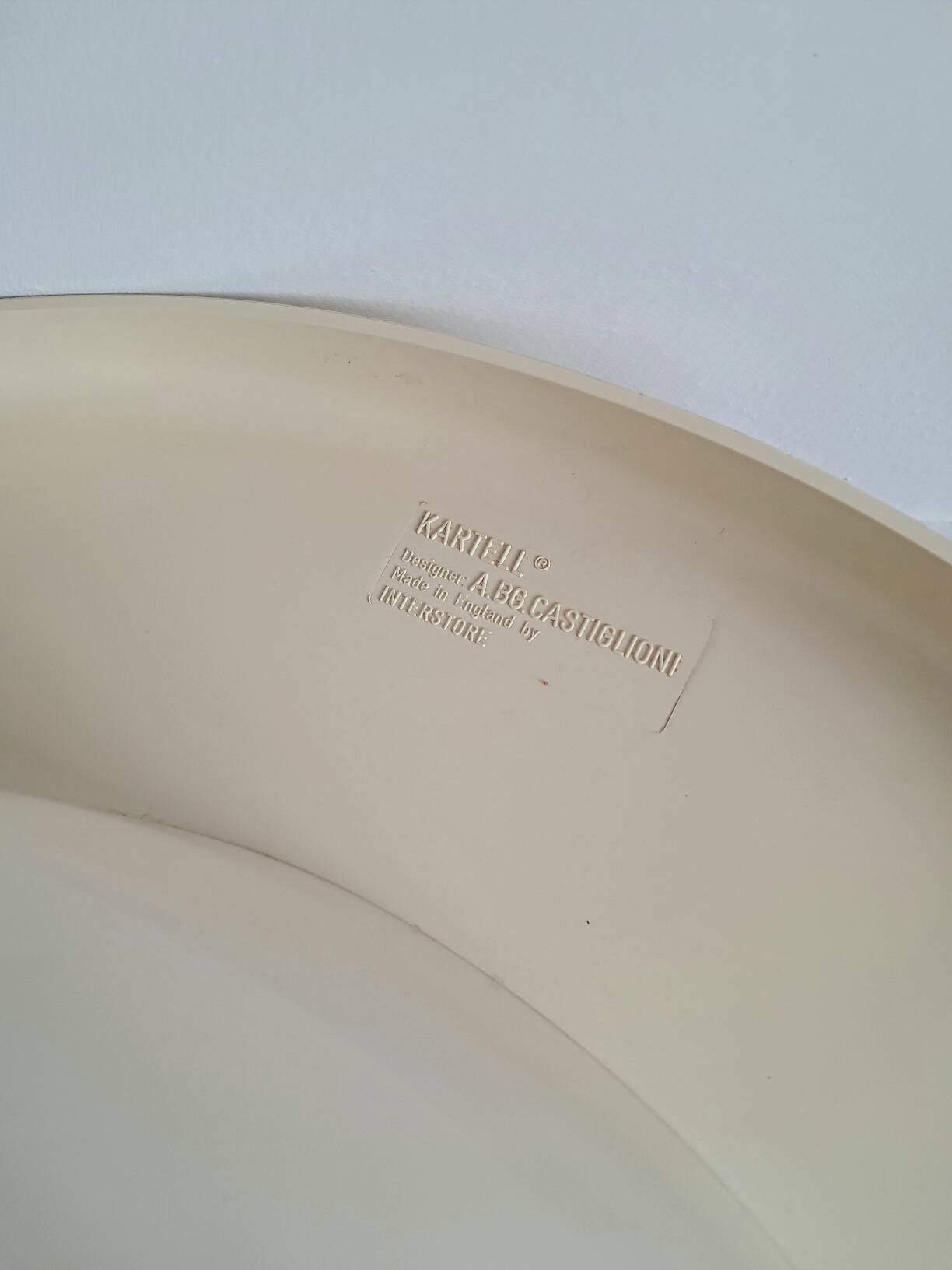 Coffee table "Rocchetto" - A&PG Castiglioni - Kartell - 1960s/70s