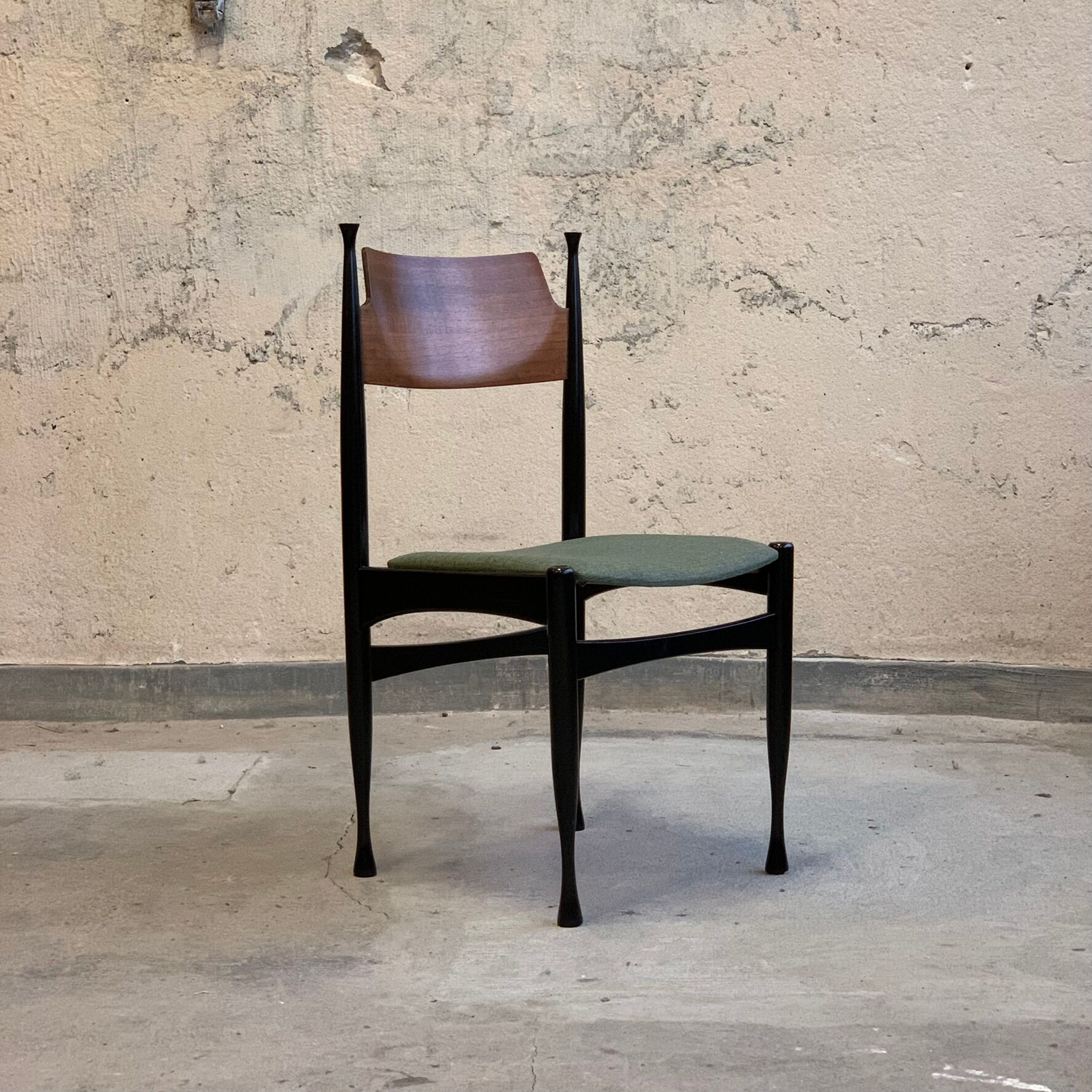 Set of dining chairs, old Yugoslavia, 1960s - 1970s, vintage, prl design