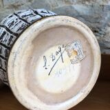 Ceramic vase duo by Louis Dage