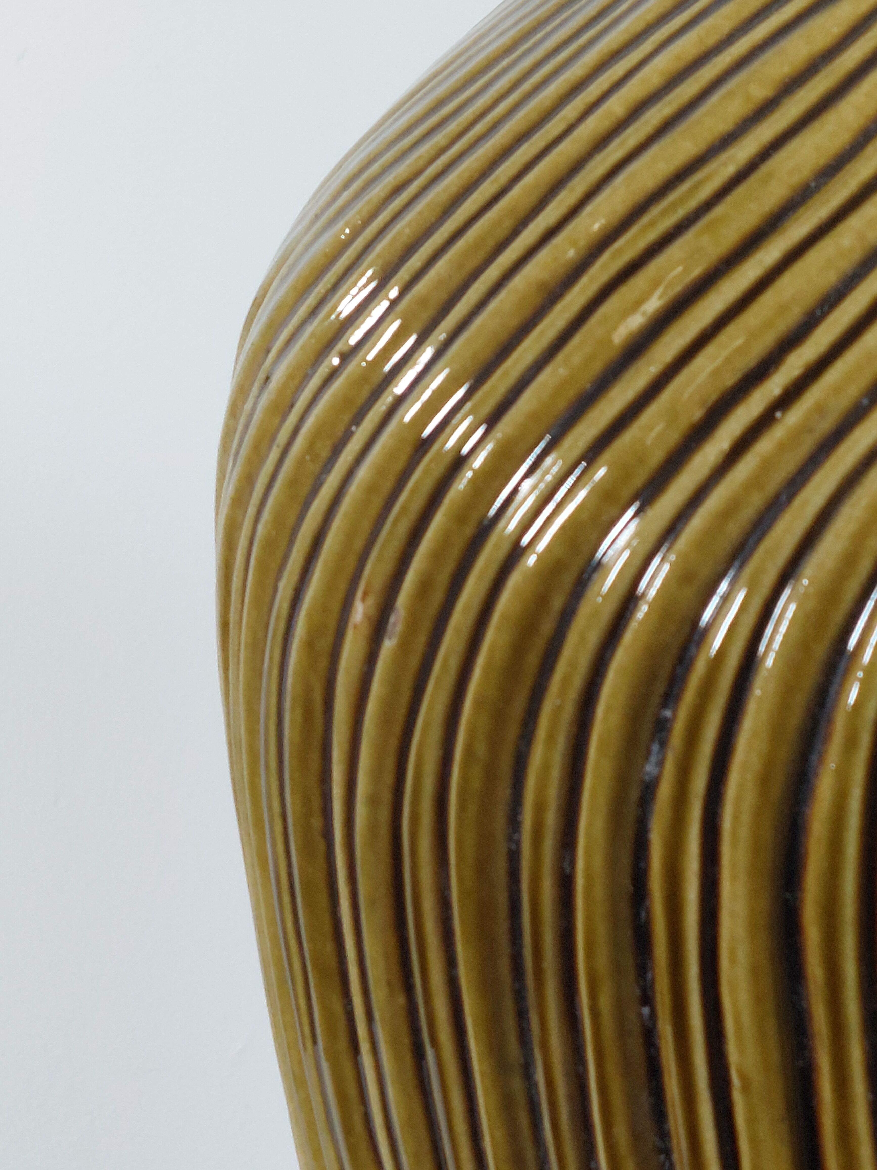 Grand vase en céramique vintage des années 50 par Carstens Tönnieshof