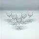 Cut crystal port glasses
