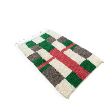 Mini tapis artisanal en laine 100cmx200cm