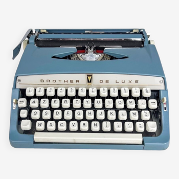 Blue Brother Deluxe Typewriter 60s