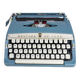 Blue Brother Deluxe Typewriter 60s
