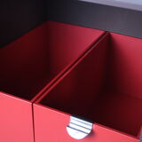 Vintage Palaset Palanox Modular Storage Boxes Set of 12, Made by Treston Oy, Finland 1972