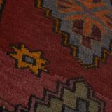 Vintage Turkish rug from Oushak, hand woven55x106 58x103 cm