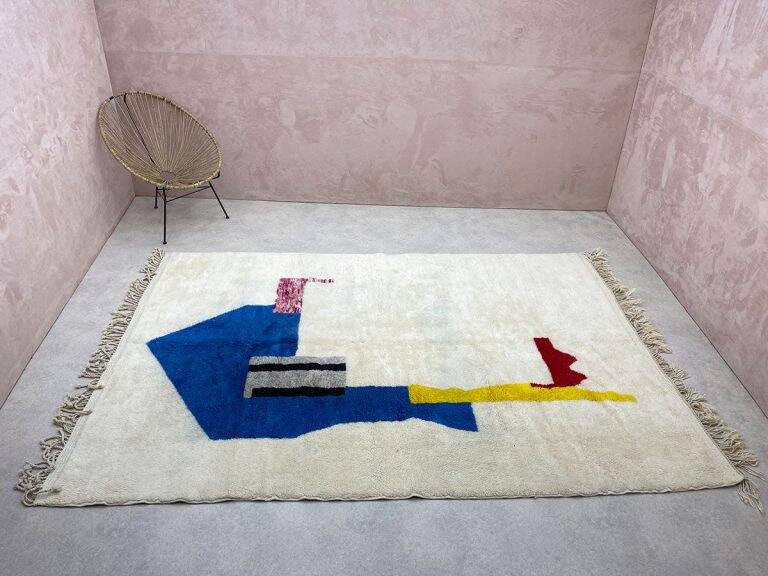 Tapis bérbere fait main traditionnelle 250cmx150cm