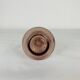 Purple bubble glass soliflore vase, Biot