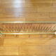 Vintage coat rack train luggage rack