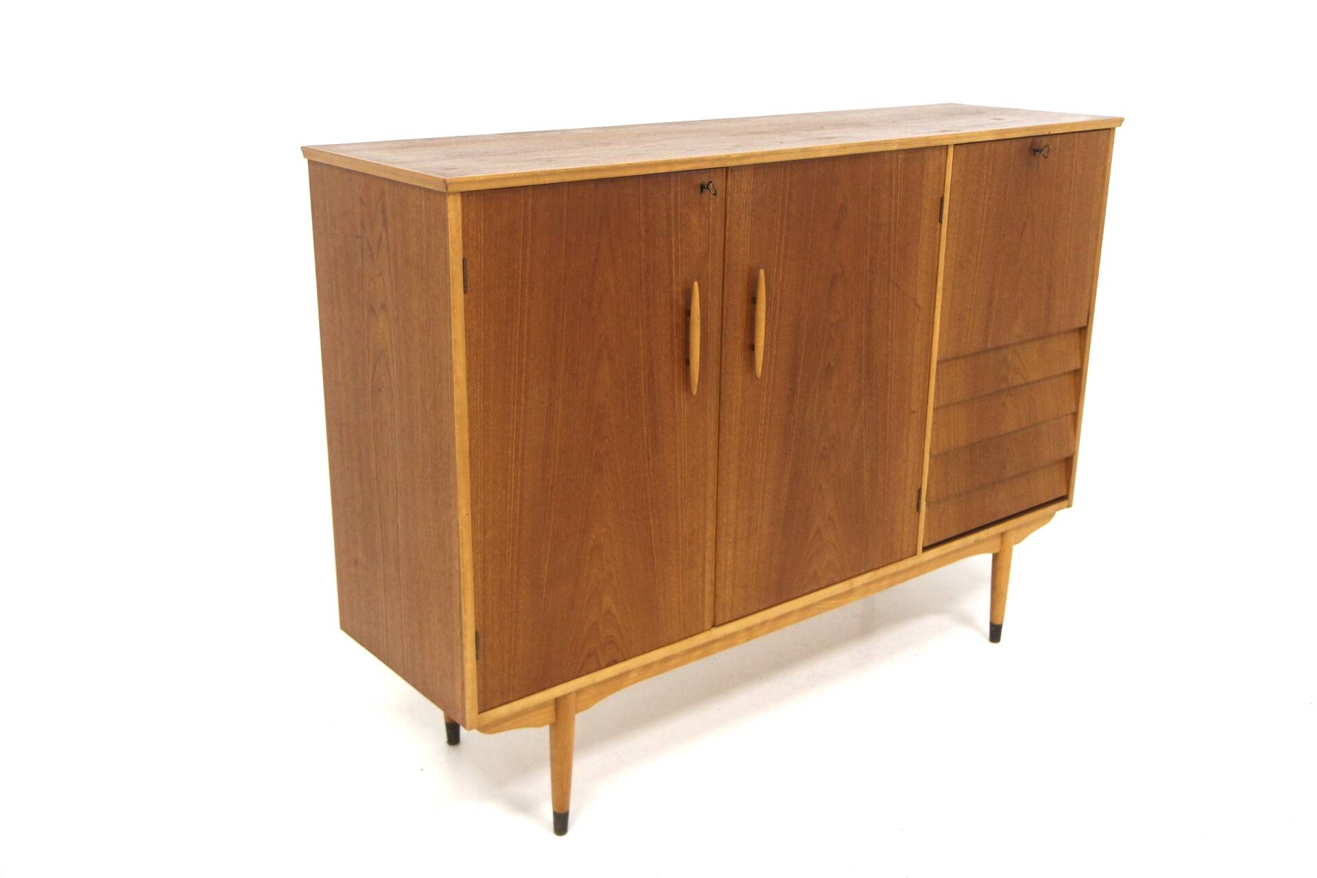 Scandinavian teak sideboard, Nils Jonsson, Troeds, Sweden, 1960