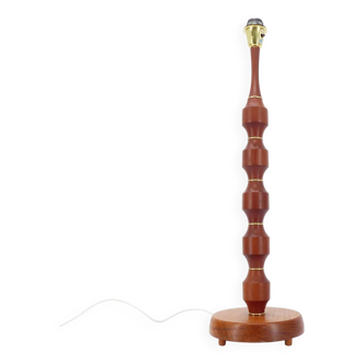Scandinavian teak floor lamp base, Möllers Armaturfabrik 1960