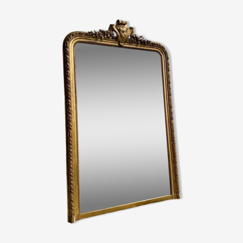 Napoleon 3 style gilded mirror 19th century