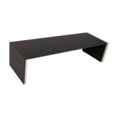 00s Henk Vos ‘black kabbes’ 300cm dining table for Linteloo