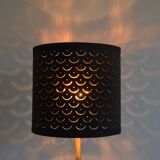 Vintage tripod magazine stand lamp