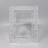 1960s crystal photo frame by rosenthal, made in germany