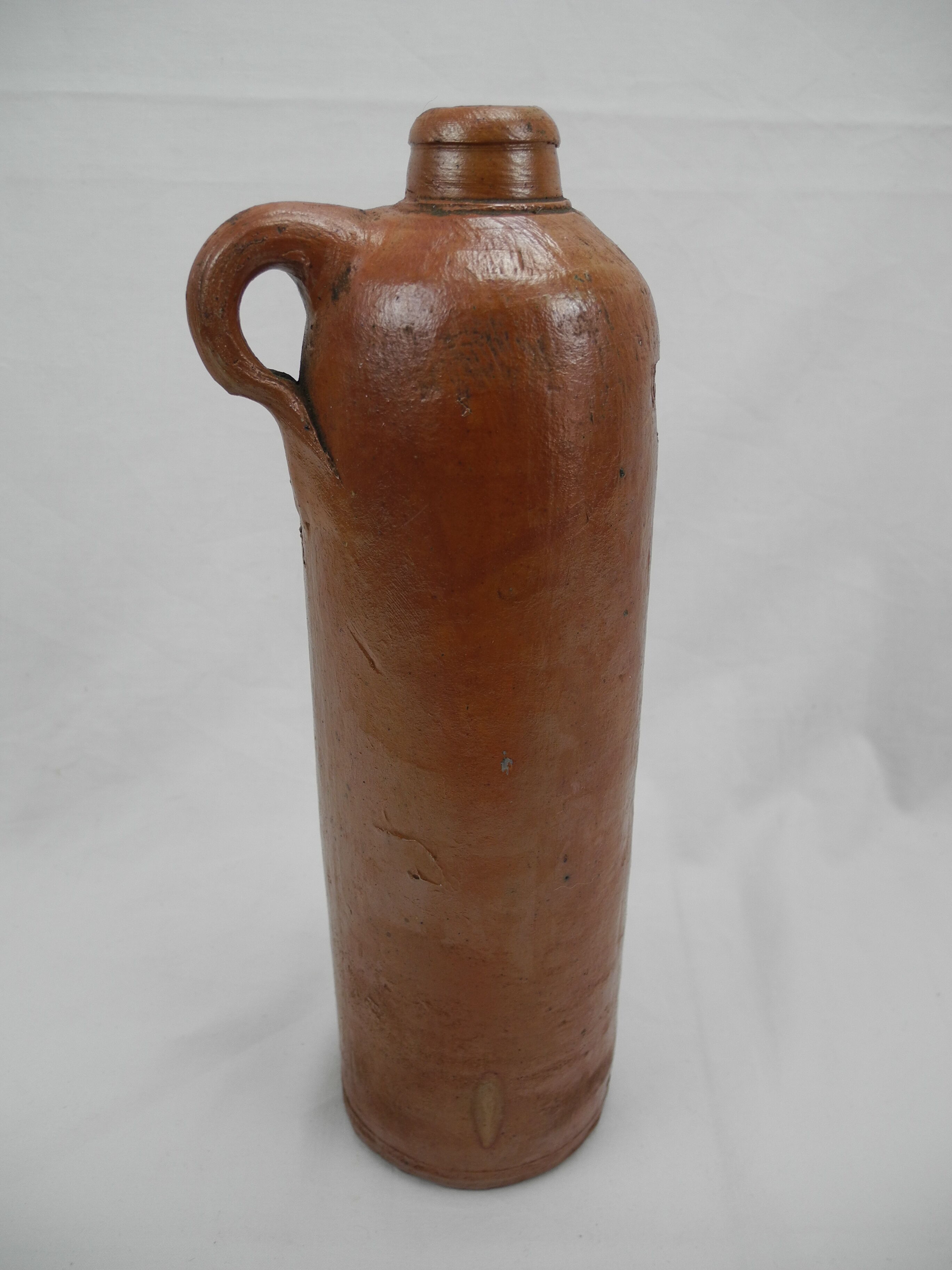 Ancienne bouteille alcool terre cuite wynand fockink amsterdam  old bottle