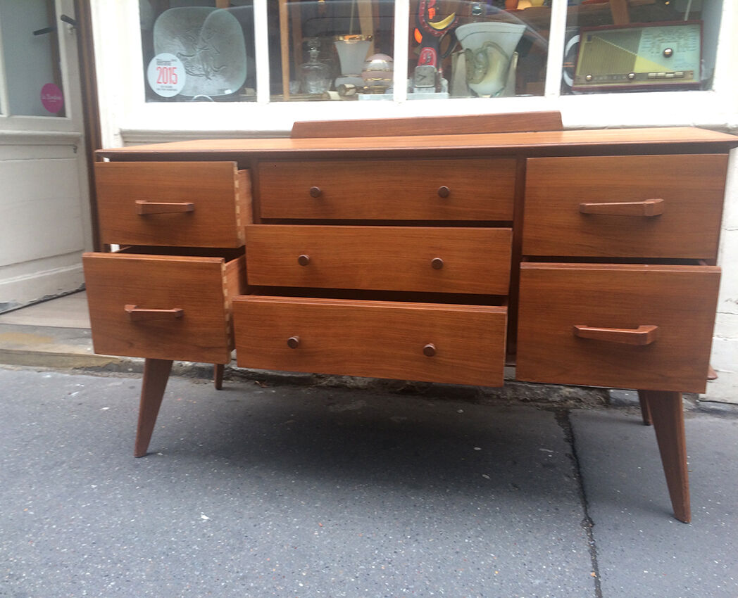 Sideboard Scandinavian teak 1960