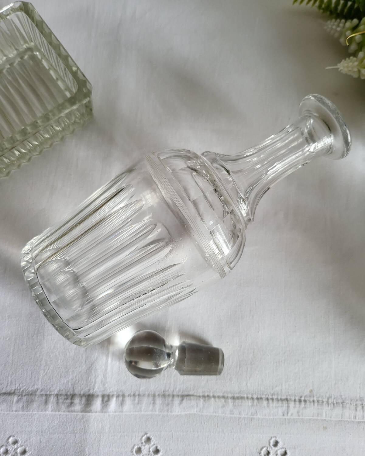 Crystal Decanter for Liqueur and Digestive Water