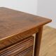 Mid-century walnut freestanding desk from Rosengren Hansen, Denmark, 1960s