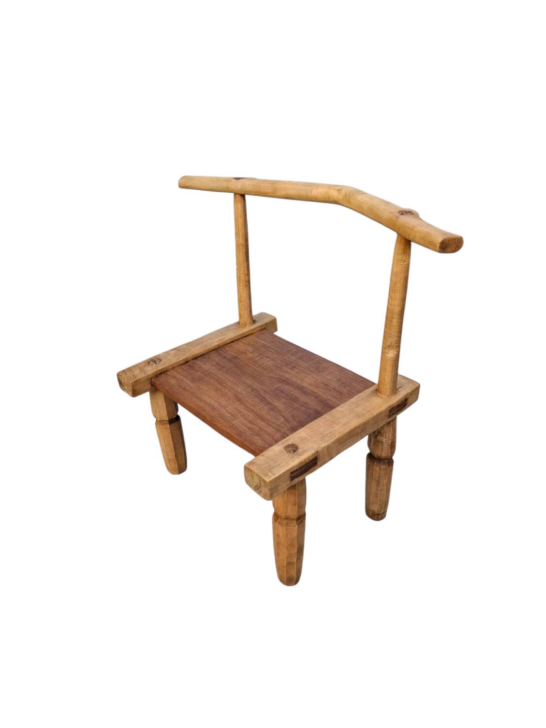 African Brutalist Chair