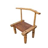 African Brutalist Chair