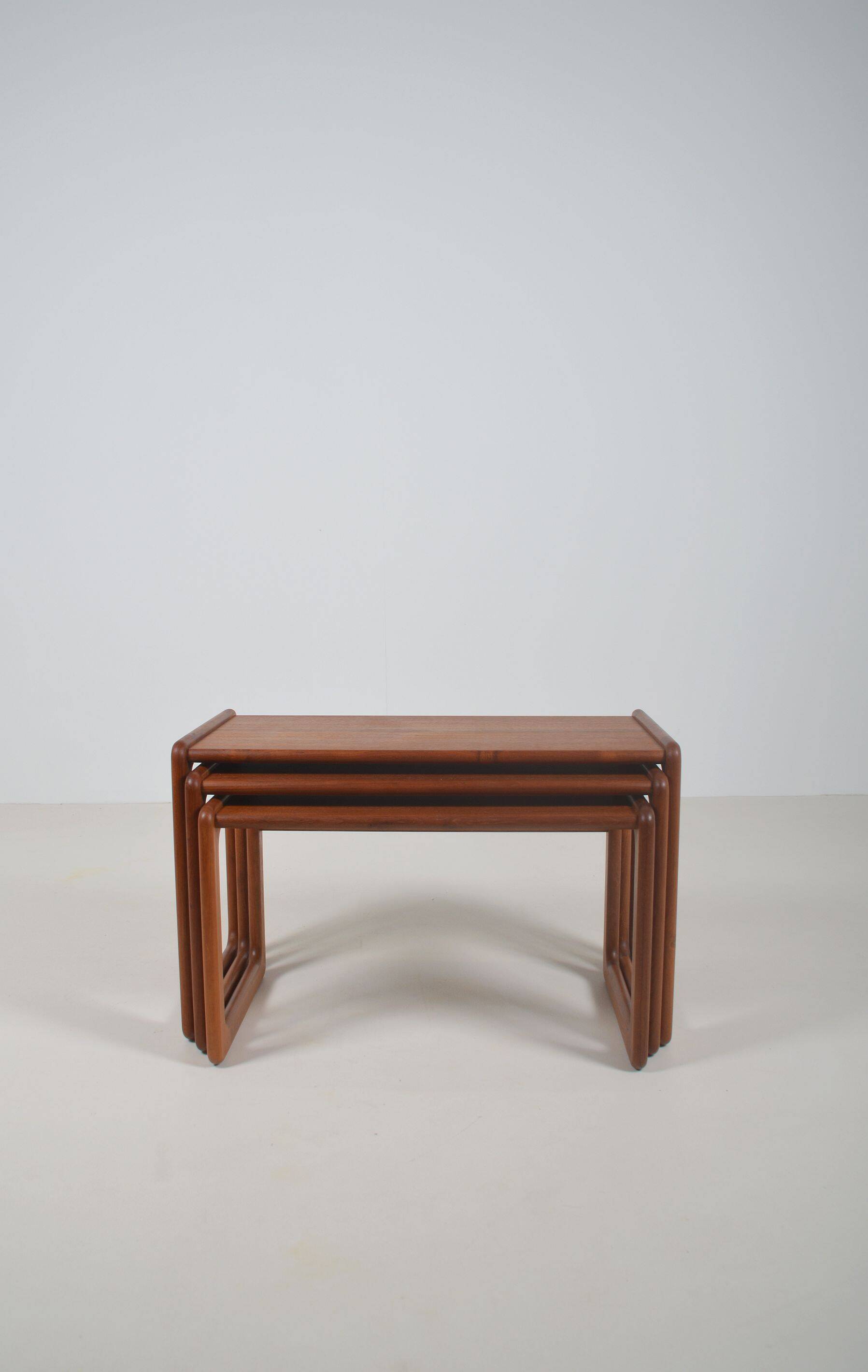 Set of Danish nesting tables in teak, 1960s