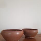 Set of 2 sandstone bowls
