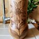Vallauris ceramic vase by Fonck and Matéo
