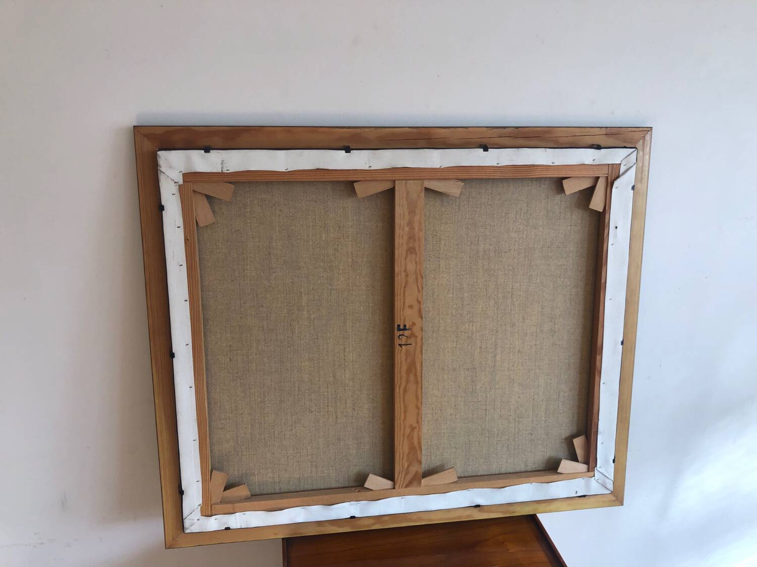 Oil on canvas flower