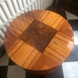 Pedestal table, Art Deco side table