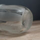 Small blown crystal vase