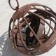 Old gyroscopic marine oil lamp