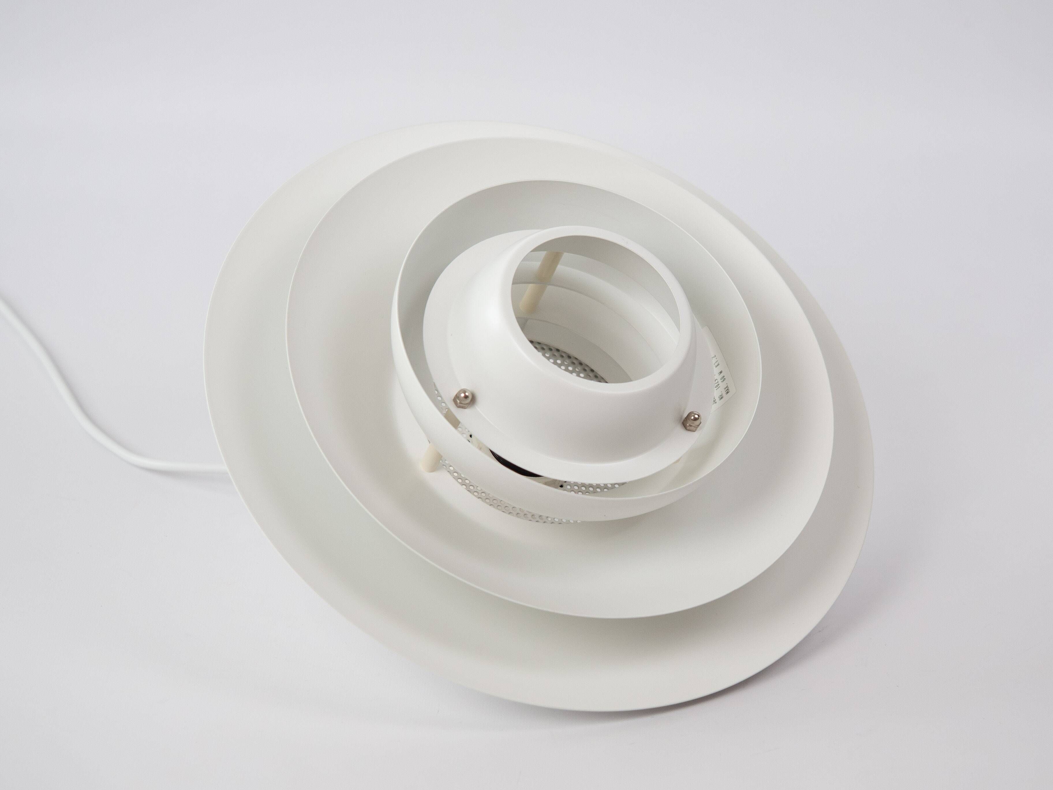 Vintage Danish pendant lamp Verona by Kurt Wiborg, Jeka, 1980s.