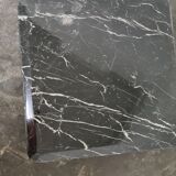 Vintage Black marbel side tabel